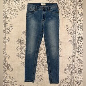 Free People High-Rise Skinny Jeans